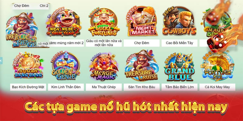 Các trò chơi slot mới nhất tại Nổ hũ 79king